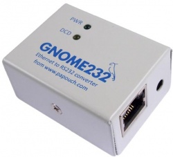 GNOME232 Ethernet to RS232 Serial Converter
