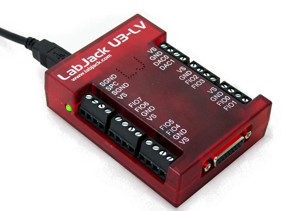 LabJack U3LV USB Multifunction Data Acquisition Unit 2.4V Input