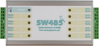 SW485 - 9-Port RS485 Hub / Splitter