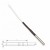 SN240E - Cryogenic temperature probe Pt1000TR125/E