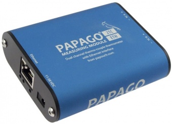 Papago 2TC_ETH - Ethernet Type K Thermocouple Thermometer with Web Server, SNMP ,email