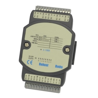 A-1069 RS485 Modbus IO Unit - 8 Power Relay Outputs