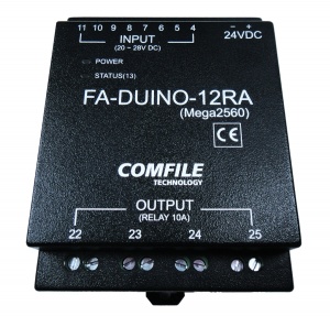 FA-DUINO-12RA - Industrial Arduino PLC - 8 Inputs, 4 Relays, 8 Analogue