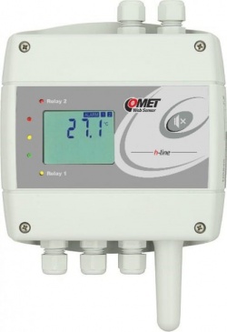 H0530 - Ethernet Thermometer with LCD and Digital IO