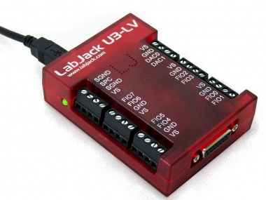 LabJack U3-LV - USB Multifunction Data Acquisition Unit - 2.4V Input Range