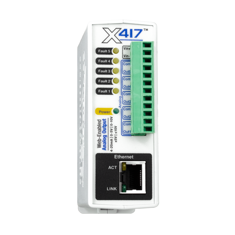 X-417| Analog Output Module - www.audon.co.uk