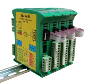 Ethernet Modbus TCP data acquisition