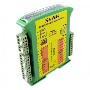 MOD-16RO - RS485 Modbus 16 Relay Output RTU