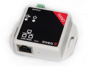 NANO_OUT - Ethernet Relay Unit with Web, Modbus TCP, SNMP