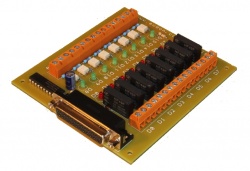 RO-16 - Relay/Opto Input Expansion board for LabJack U12