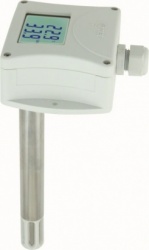 T3413D - Temperature and humidity duct mount transmitter with RS485 output