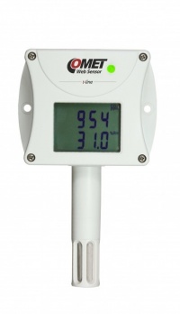 T6540 - Ethernet CO2, Temperature and Humidity Sensor Alarm unit with LCD
