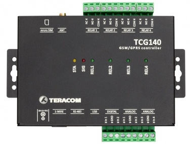 TCG140 - GSM Remote Control Unit with Temperature, Data Logging