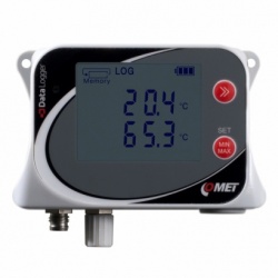 U0121 Temperature data logger for two external Pt1000 probes