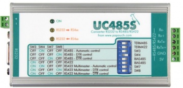 UC485S Isolated RS-232 to RS-422, RS-485 Converter
