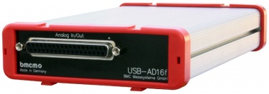 USB-AD16f - USB 250kHz 16 Channel Data Acquisition Unit