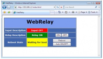 WebRelay - Ethernet Relay Module with Web, XML, Modbus - www.audon.co.uk