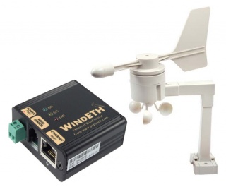 WINDETH- Ethernet Modbus TCP Wind Speed and Direction Sensor