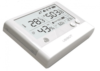 WS1-PRO-GSM - WiFi and 3G, 4G GSM Temperature, Humidity, Light Sensor - Cloud Data Logger with LCD