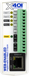 X-401-I Dual Relay and Input Module 9-28 VDC